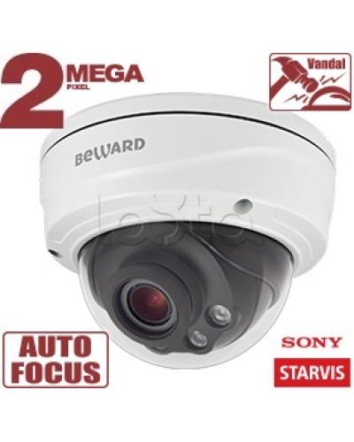 IP-камера видеонаблюдения купольная Beward SV2010DVZ в Черкесске IP-камеры Pintop.ru
