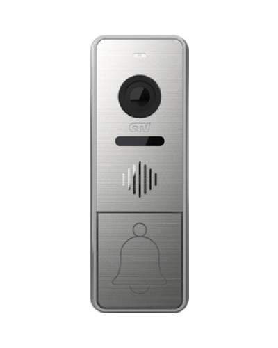 Вызывная панель CTV-D4005 (серебро) в Черкесске Вызывные видеопанели малоабонентные Pintop.ru