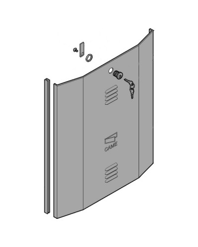 Дверца с замком BY-3500T Came 119RIY059 в Черкесске Запчасти для шлагбаумов и автоматики Pintop.ru