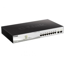 Коммутатор 8 портовый D-Link DGS-1210-10MP/F1A