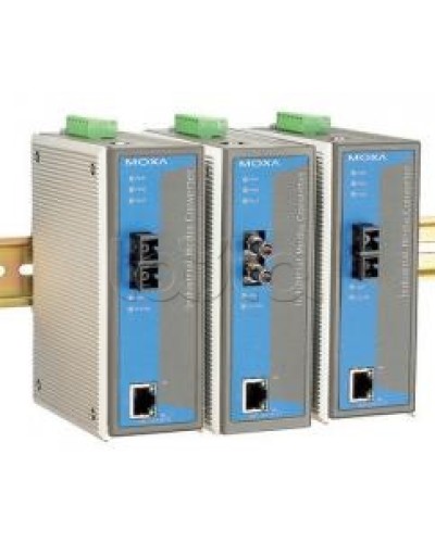 Медиаконвертер Ethernet 10/100BaseTX в 100BaseFX (ST) Moxa IMC-101-M-ST в Черкесске Дополнительное оборудование для ОПС Pintop.ru
