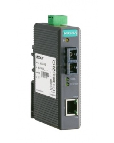 Медиаконвертер Ethernet 10/100BaseTX в 100BaseFX (SC) Moxa IMC-21-S-SC в Черкесске Медиаконвертеры Pintop.ru