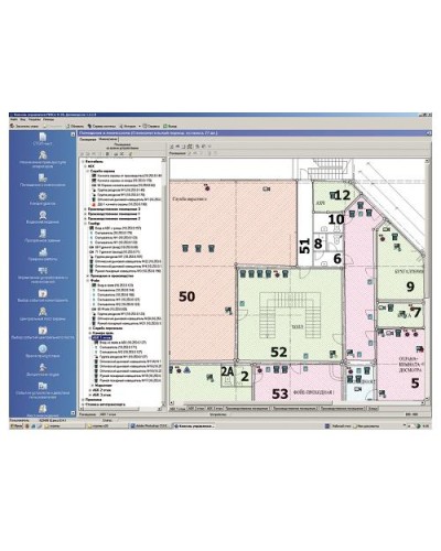 ПО Модуль Мониторинг PERCo-SM08 в Черкесске Сетевая СКУД Perco Pintop.ru