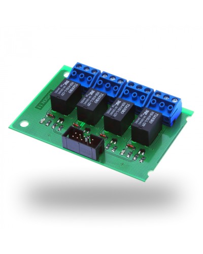 Расширитель релейный Parsec NMO-04 в Черкесске Сетевая СКУД Parsec Pintop.ru